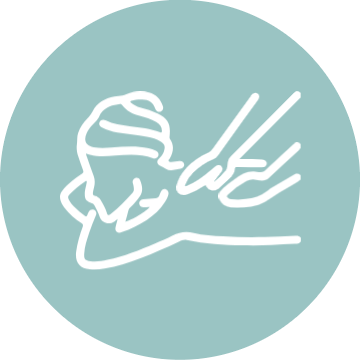 Ícono de una mujer recibiendo masaje en su espalda